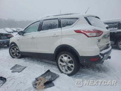 Drugie zdjęcie samochodu z przodu: 2014 FORD ESCAPE TITANIUM VIN:1FMCU0J92EUB58866 - miniatura