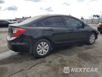 Trzecie zdjęcie samochodu z tyłu: 2012 HONDA CIVIC LX VIN:19XFB2F50CE391620 - miniatura