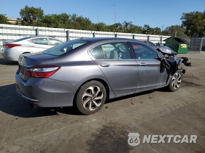 Trzecie zdjęcie samochodu z tyłu: 2016 HONDA ACCORD EXL VIN:1HGCR3F02GA032675 - miniatura