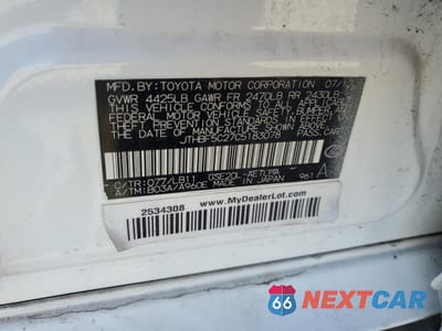 Zdjęcie 12 z 12 samochodu: 2012 LEXUS IS 250 VIN:JTHBF5C27C5183078 - miniatura