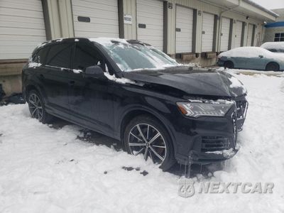 Czwarte zdjęcie samochodu z boku: 2023 AUDI Q7 PREMIUM PLUS VIN:WA1LXBF72PD018828 - miniatura