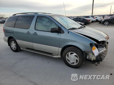 Czwarte zdjęcie samochodu z boku: 2000 TOYOTA SIENNA LE VIN:4T3ZF13C2YU277578 - miniatura