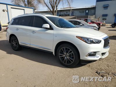 Czwarte zdjęcie samochodu z boku: 2020 INFINITI QX60 LUXE VIN:5N1DL0MM9LC511159 - miniatura
