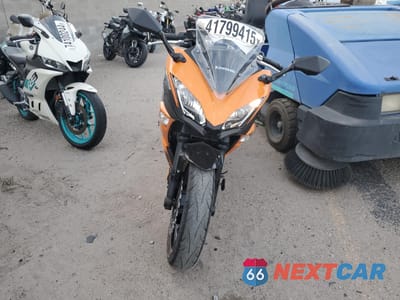 Drugie zdjęcie samochodu z przodu: 2019 KAWASAKI EX650 F VIN:JKAEXEK15KDA34030 - miniatura