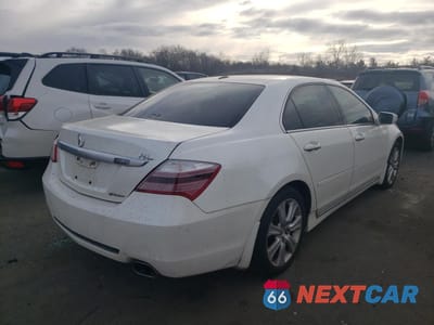 Trzecie zdjęcie samochodu z tyłu: 2010 ACURA RL VIN:JH4KB2F63AC001460 - miniatura