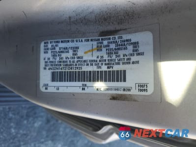 Zdjęcie 12 z 12 samochodu: 2001 NISSAN QUEST SE VIN:4N2ZN16T21D812925 - miniatura