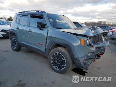 Czwarte zdjęcie samochodu z boku: 2016 JEEP RENEGADE TRAILHAWK VIN:ZACCJBCT3GPE04989 - miniatura