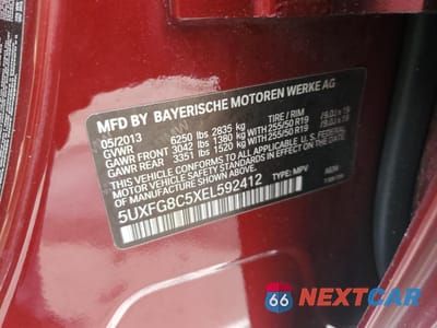 Zdjęcie 14 z 14 samochodu: 2014 BMW X6 XDRIVE50I VIN:5UXFG8C5XEL592412 - miniatura