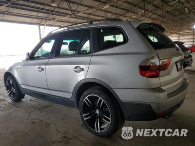 Drugie zdjęcie samochodu z przodu: 2007 BMW X3 3.0SI VIN:WBXPC93417WF02666 - miniatura