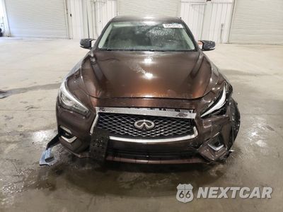 Piąte zdjęcie samochodu w środku: 2018 INFINITI Q50 LUXE VIN:JN1EV7AP6JM355666 - miniatura