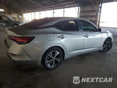 Trzecie zdjęcie samochodu z tyłu: 2022 NISSAN SENTRA SV VIN:3N1AB8CV4NY249390 - miniatura