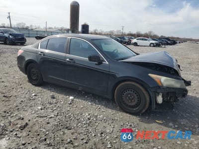Czwarte zdjęcie samochodu z boku: 2011 HONDA ACCORD LX VIN:1HGCP2F37BA116350 - miniatura