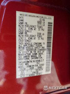 Zdjęcie 14 z 14 samochodu: 2006 NISSAN PATHFINDER LE VIN:5N1AR18W76C639827 - miniatura