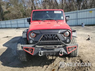 Piąte zdjęcie samochodu w środku: 2017 JEEP WRANGLER UNLIMITED SPORT VIN:1C4BJWDG8HL638622 - miniatura