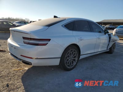 Trzecie zdjęcie samochodu z tyłu: 2024 GENESIS G80 BASE VIN:KMTGB4SC8RU225801 - miniatura