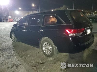 Drugie zdjęcie samochodu z przodu: 2015 HONDA ODYSSEY EX VIN:5FNRL5H41FB015426 - miniatura