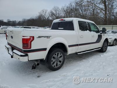 Trzecie zdjęcie samochodu z tyłu: 2017 FORD F150 SUPERCREW VIN:1FTFW1EG8HFC67075 - miniatura