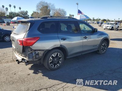 Trzecie zdjęcie samochodu z tyłu: 2020 NISSAN PATHFINDER SV VIN:5N1DR2BN9LC649001 - miniatura