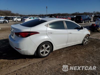 Trzecie zdjęcie samochodu z tyłu: 2016 HYUNDAI ELANTRA SE VIN:5NPDH4AE6GH671438 - miniatura