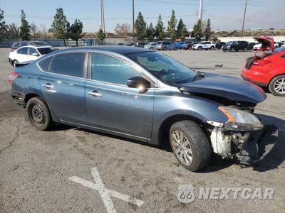 Czwarte zdjęcie samochodu z boku: 2015 NISSAN SENTRA S VIN:3N1AB7AP4FL670765 - miniatura