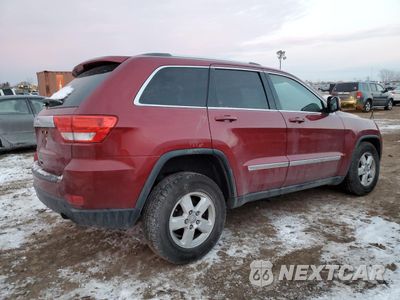 Trzecie zdjęcie samochodu z tyłu: 2012 JEEP GRAND CHEROKEE LAREDO VIN:1C4RJFAG0CC226058 - miniatura