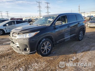 2018 TOYOTA HIGHLANDER HYBRID 5TDJGRFH7JS045999 - główne zdjęcie licytacji z USA - miniatura