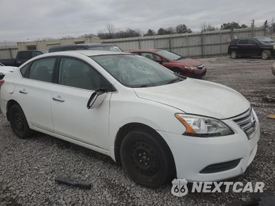 Czwarte zdjęcie samochodu z boku: 2015 NISSAN SENTRA S VIN:3N1AB7AP2FY298054 - miniatura