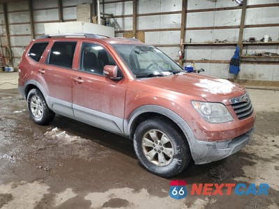 Czwarte zdjęcie samochodu z boku: 2009 KIA BORREGO LX VIN:KNDJH741195037079 - miniatura