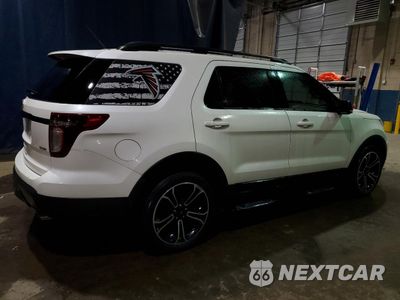Trzecie zdjęcie samochodu z tyłu: 2015 FORD EXPLORER SPORT VIN:1FM5K8GTXFGB15814 - miniatura