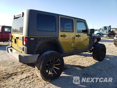 Trzecie zdjęcie samochodu z tyłu: 2008 JEEP WRANGLER UNLIMITED RUBICON VIN:1J8GA69178L613911 - miniatura