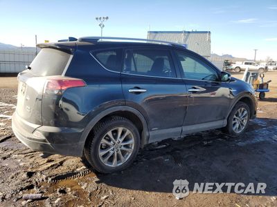 Trzecie zdjęcie samochodu z tyłu: 2018 TOYOTA RAV4 HV LIMITED VIN:JTMDJREV2JD229426 - miniatura