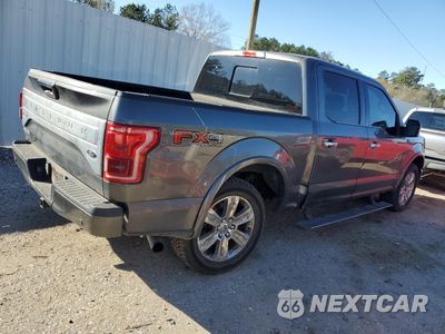 Trzecie zdjęcie samochodu z tyłu: 2015 FORD F150 SUPERCREW VIN:1FTEW1EG1FFB61818 - miniatura