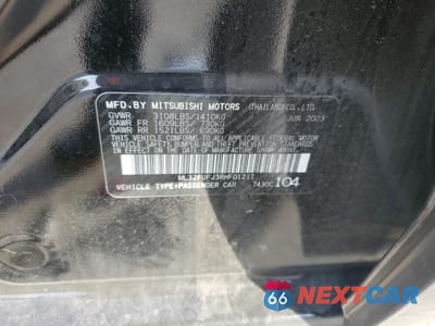 Zdjęcie 14 z 14 samochodu: 2015 MITSUBISHI MIRAGE DE VIN:ML32A3HJ8FH032521 - miniatura