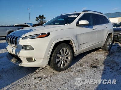 2018 JEEP CHEROKEE OVERLAND 1C4PJMJX6JD613295 - główne zdjęcie licytacji z USA - miniatura