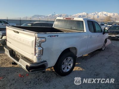 Trzecie zdjęcie samochodu z tyłu: 2019 CHEVROLET SILVERADO K1500 LT VIN:1GCRYDEK4KZ225084 - miniatura