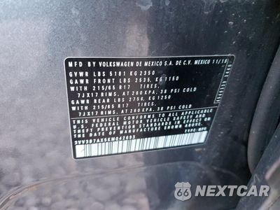 Zdjęcie 15 z 15 samochodu: 2019 VOLKSWAGEN TIGUAN SE VIN:3VV3B7AX5KM042693 - miniatura