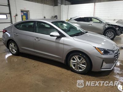 Czwarte zdjęcie samochodu z boku: 2020 HYUNDAI ELANTRA SEL VIN:KMHD84LF7LU034785 - miniatura