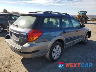 Trzecie zdjęcie samochodu z tyłu: 2005 SUBARU LEGACY OUTBACK 2.5I VIN:4S4BP61C157378127 - miniatura