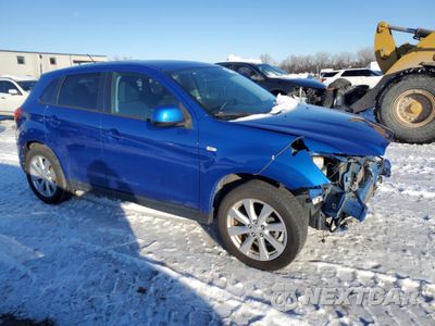 Czwarte zdjęcie samochodu z boku: 2015 MITSUBISHI OUTLANDER SPORT ES VIN:4A4AP3AU7FE035786 - miniatura