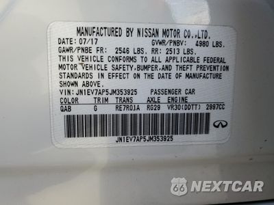 Zdjęcie 12 z 13 samochodu: 2018 INFINITI Q50 LUXE VIN:JN1EV7AP5JM353925 - miniatura