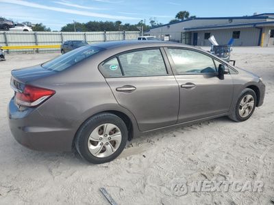 Trzecie zdjęcie samochodu z tyłu: 2013 HONDA CIVIC LX VIN:19XFB2F53DE006228 - miniatura
