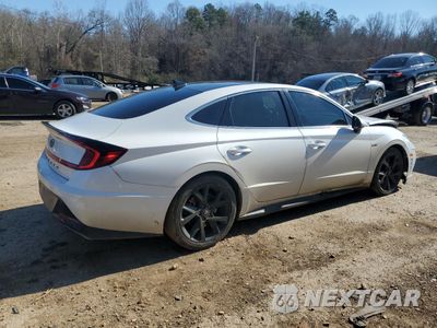 Trzecie zdjęcie samochodu z tyłu: 2022 HYUNDAI SONATA N LINE VIN:5NPEK4JC3NH147794 - miniatura