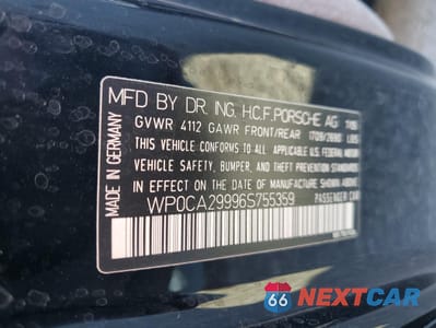 Zdjęcie 14 z 14 samochodu: 2006 PORSCHE 911 NEW GENERATION CARRERA CABRIOLET VIN:WP0CA29996S755359 - miniatura