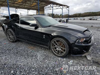 Czwarte zdjęcie samochodu z boku: 2010 FORD MUSTANG SHELBY GT500 VIN:1ZVBP8JS6A5114864 - miniatura