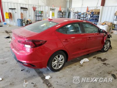 Trzecie zdjęcie samochodu z tyłu: 2020 HYUNDAI ELANTRA SEL VIN:5NPD84LF1LH593635 - miniatura