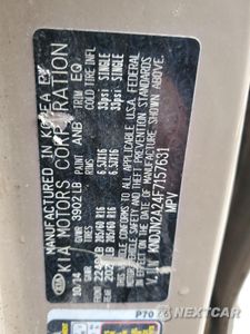 Zdjęcie 15 z 15 samochodu: 2015 KIA SOUL VIN:KNDJN2A24F7157631 - miniatura