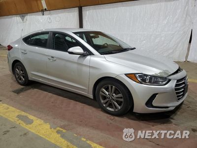 Czwarte zdjęcie samochodu z boku: 2018 HYUNDAI ELANTRA SEL VIN:5NPD84LF0JH300921 - miniatura