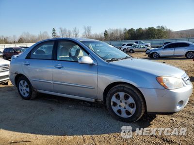 Czwarte zdjęcie samochodu z boku: 2005 KIA SPECTRA LX VIN:KNAFE121365236917 - miniatura