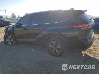 Drugie zdjęcie samochodu z przodu: 2022 TOYOTA HIGHLANDER HYBRID XLE VIN:5TDAARAH2NS517184 - miniatura
