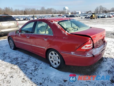 Drugie zdjęcie samochodu z przodu: 2005 MERCEDES-BENZ C 240 VIN:WDBRF61J35F571680 - miniatura